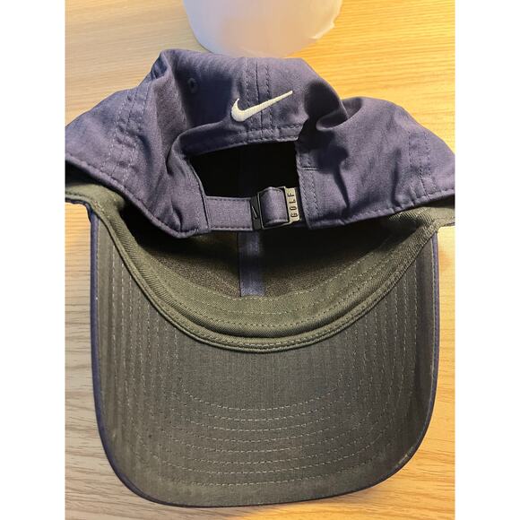 NIKE Legacy 91 Dri-fit Unisex 6 panel Cap Navy Blue Adjustable One Size Hat - Picture 6 of 9